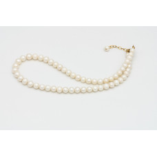 White Freshwater Pearl Necklace 