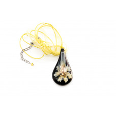 Venetian Glass Necklace with Flower 