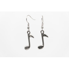 Singing Tibetan Silver Earrings