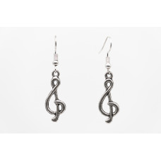 Confident Tibetan silver earrings